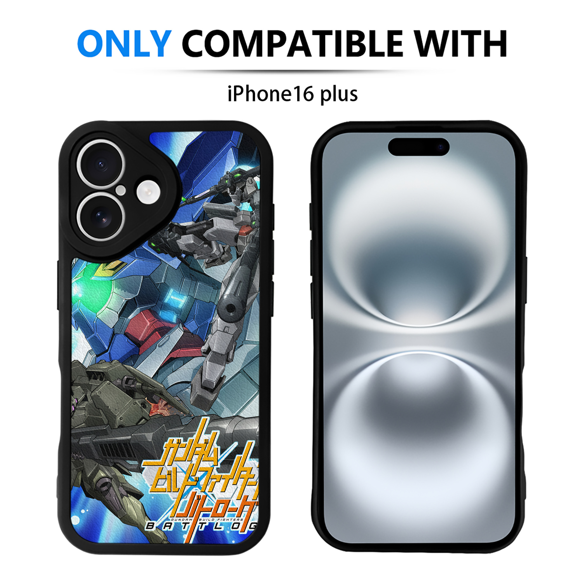 （画像用） 機動戦士ガンダム Mobile Suit Gundam 【iPhone 16シリーズ対応】シリコンスマホケース（レザー調） 材質：シリコン